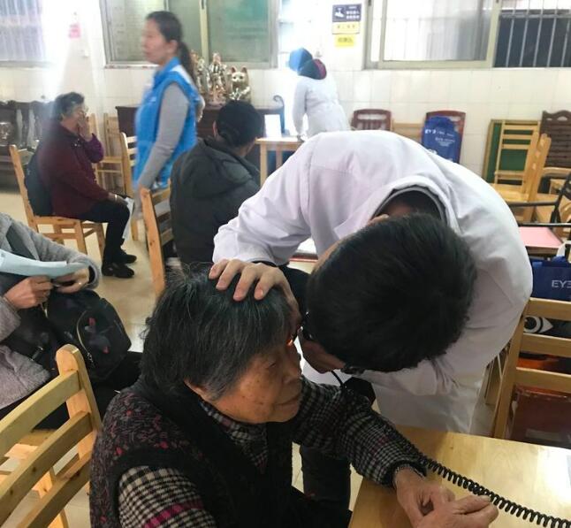 眼科义诊进陈田，惠民行动暖人心